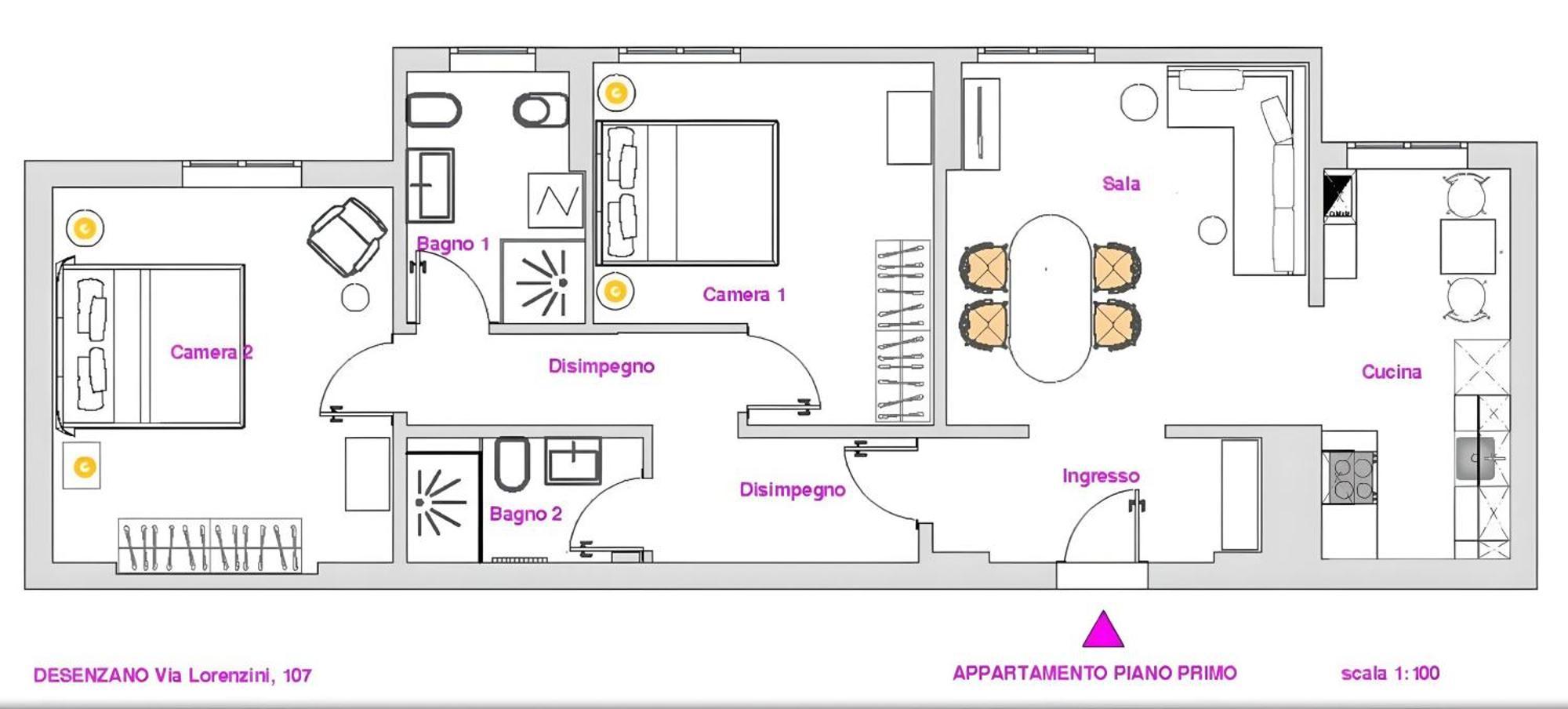 Desenzanoloft Official Partner Marriott Homes & Villas - A Casa Di Sara Family Apartment With Private Parking Desenzano del Garda Ngoại thất bức ảnh
